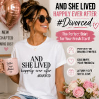 And She Lived Happily Ever After #Divorced Funny 