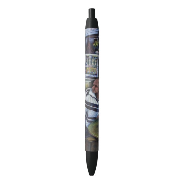 And…She Married the Mailman Black Ink Pen (Front Vertical)