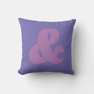 And Sign Throw Pillow