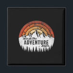 And So The Adventure Begins Camping Hiking  Magnet<br><div class="desc">And So The Adventure Begins Camping Hiking</div>
