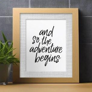 And So the Adventure Begins Letterhead