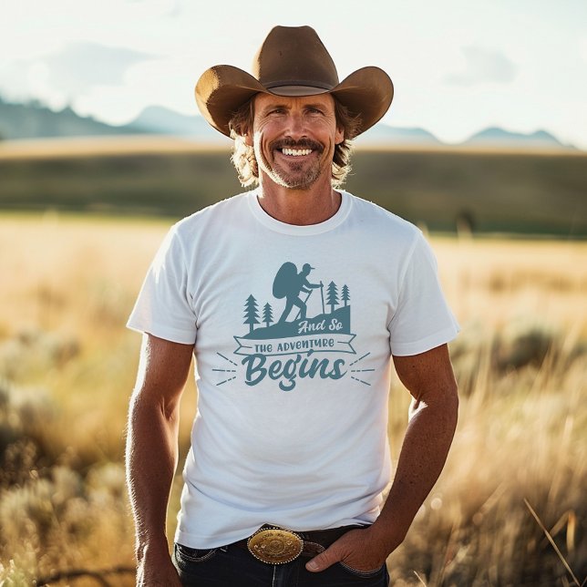 And So The Adventure Begins T-Shirt (Creator Uploaded)