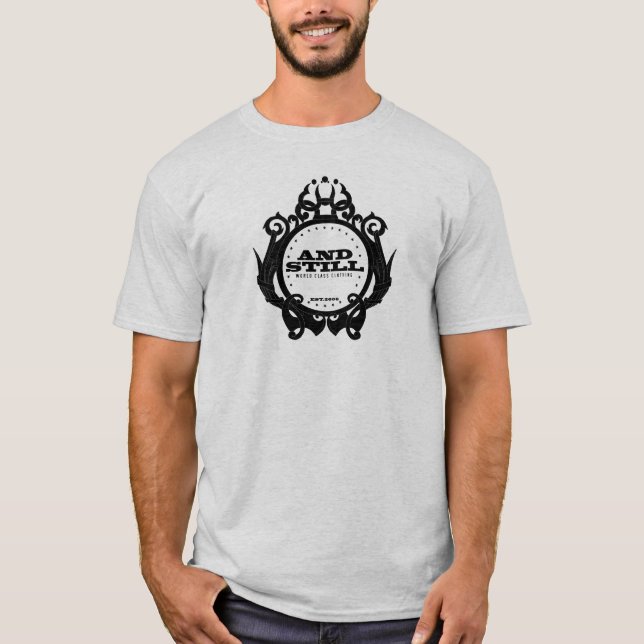 and still (black) T-Shirt (Front)
