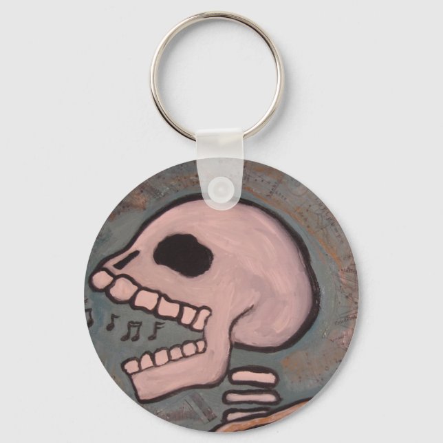 and the angels sing keychain (Front)