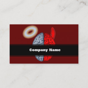 And the Battle Rages On (Good vs Evil) Business Card
