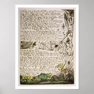 'And the clouds & fires...', plate 14 from 'Europe Poster