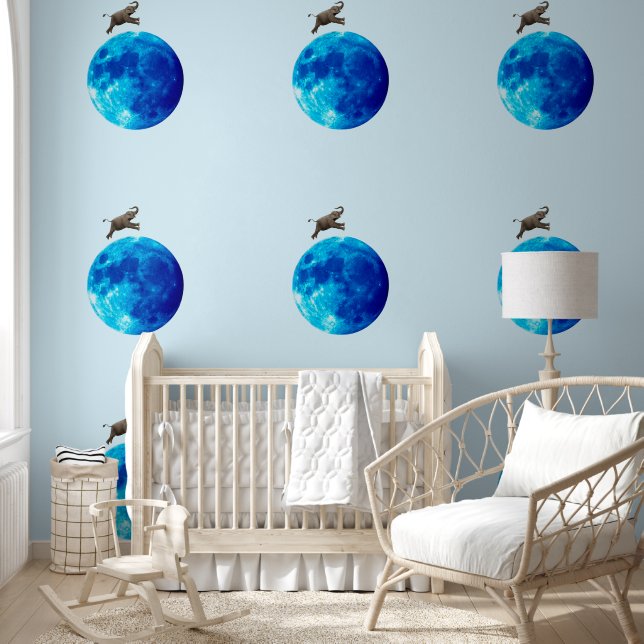 And The Elephant Jumped Over The Moon  Wallpaper (Kids)