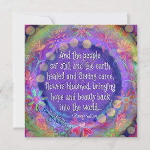 “And the People Sat Stilll” Inspirivity Card