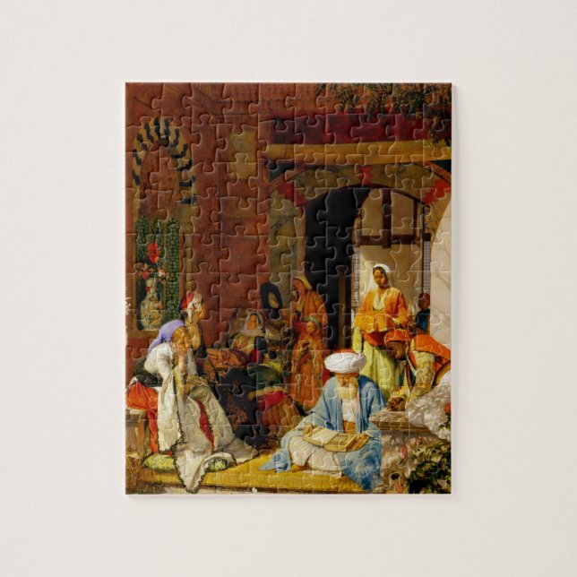 'And the Prayer of Faith Shall Save the Sick', fro Jigsaw Puzzle (Vertical)
