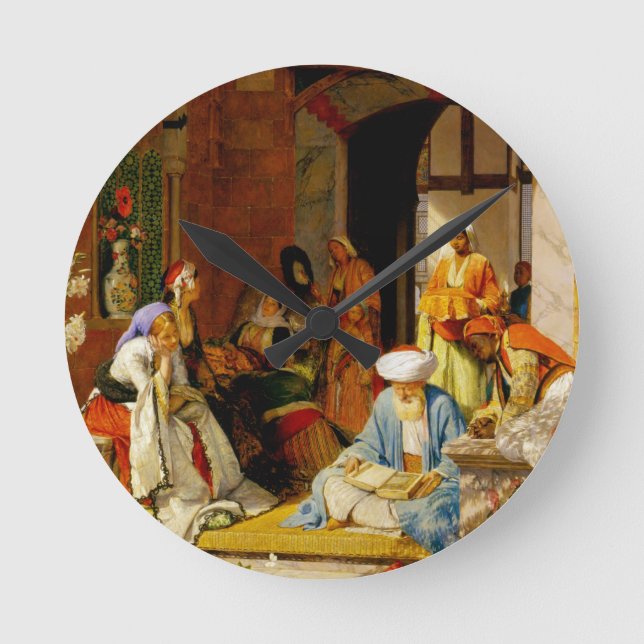 'And the Prayer of Faith Shall Save the Sick', fro Round Clock (Front)