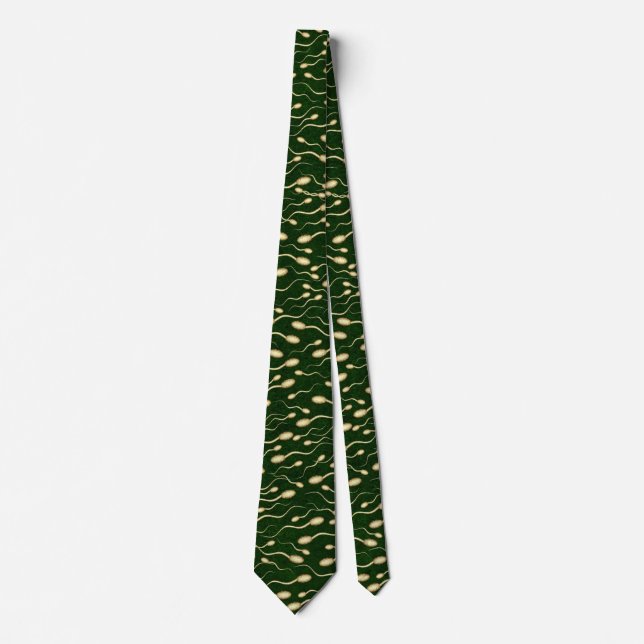 AND THE WINNER IS...Chirstmas tree colour sperm Tie (Front)