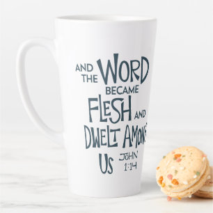 And the Word became Flesh Latte Mug