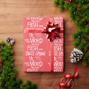 And the Word became Flesh Wrapping Paper