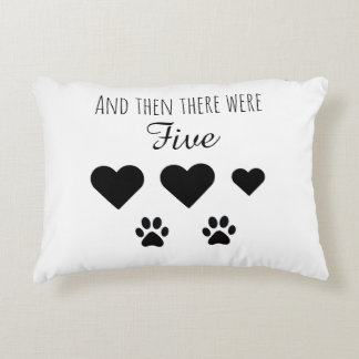 And then there were Five Accent Pillow