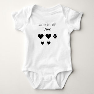 And then there were Five Baby Bodysuit