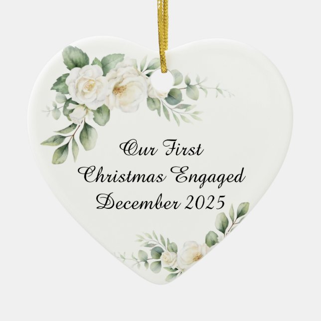 And then there were Five Ceramic Ornament (Front)