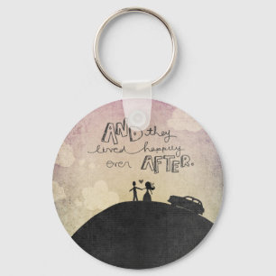 And They Lived Keychain