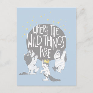 And they Roared Their Terrible Roars! Postcard