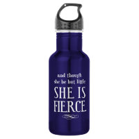 And though she be but little, she is fierce
