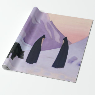 “And We Do Not Fear” by Nicholas Roerich Wrapping Paper