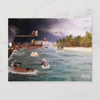 And whilst I was sleeping Postcard