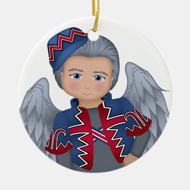 And Your Little Dog ToO!  Dorothy Ceramic Ornament (Front)