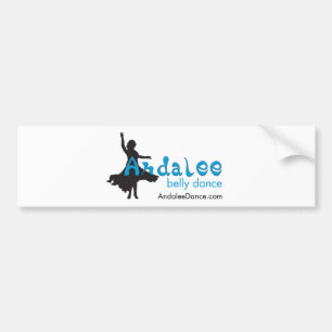 Andalee Belly Dance Merchandise Bumper Sticker