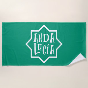 Andalucia 5 beach towel