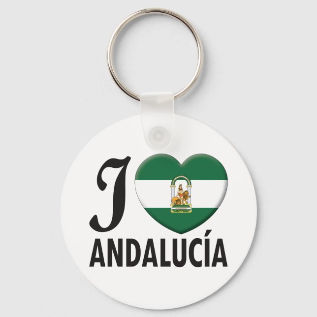 Andalucia Love Keychain (Front)