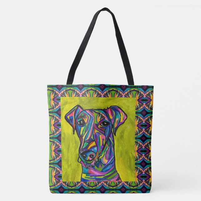 Andalucian Terrier Love BG Tote Bag  (Front)