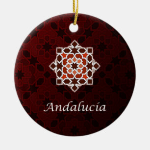 Andalusia art of tile and Moroccan ceramics in Ceramic Ornament