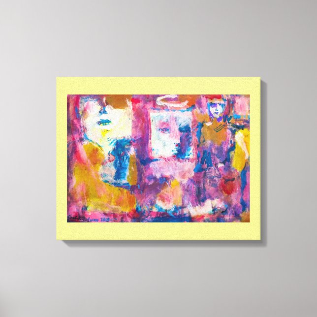 Andalusian bullfighter   canvas print (Front)