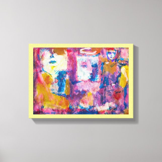 Andalusian bullfighter   canvas print (Front)