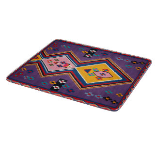 Andalusian Heritage Geometric Fine Art Cutting Board