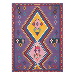 Andalusian Heritage Geometric Fine Art Tablecloth