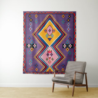 Andalusian Heritage Geometric Fine Art Tapestry