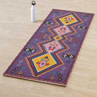 Andalusian Heritage Geometric Fine Art Yoga Mat