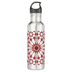 Andalusian red mosaic ALHAMBRA 710 Ml Water Bottle