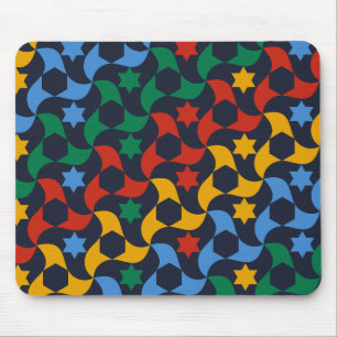 Andalusian Tiles 12 (Alhambra Palace, Granada) Mouse Pad