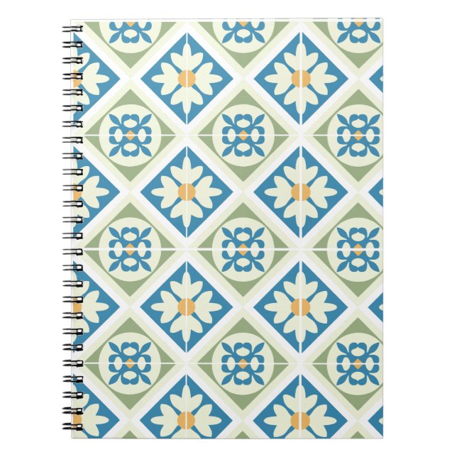 Andalusian Tiles 13 Notebook (Front)