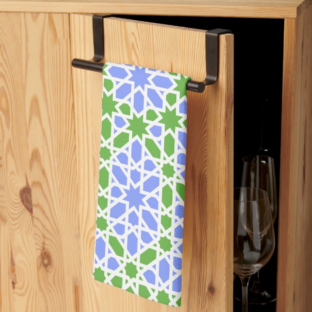 Andalusian Tiles 7 Kitchen Towel (Thirds Fold)