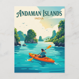 Andaman Islands India Postcard