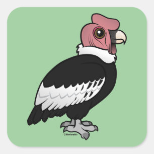 Andean Condor Square Sticker