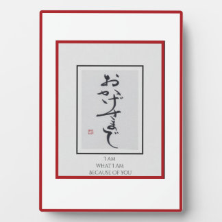 Anders ArIistry * Am What I Am Becasue Of You * Plaque