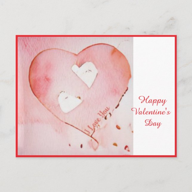Anders Artistry – "Floating Hearts" Postcard (Front)