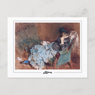 Anders Zorn #163 - Fine Art Postcard