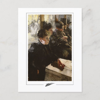 Anders Zorn #217 - Fine Art Postcard