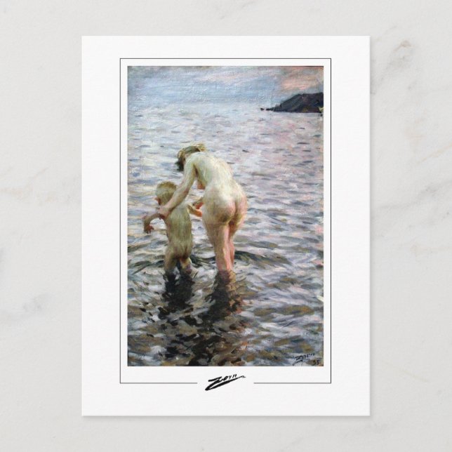 Anders Zorn #238 - Fine Art Postcard (Front)