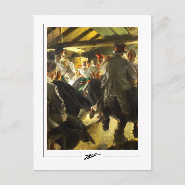 Anders Zorn #269 - Fine Art Postcard (Front)