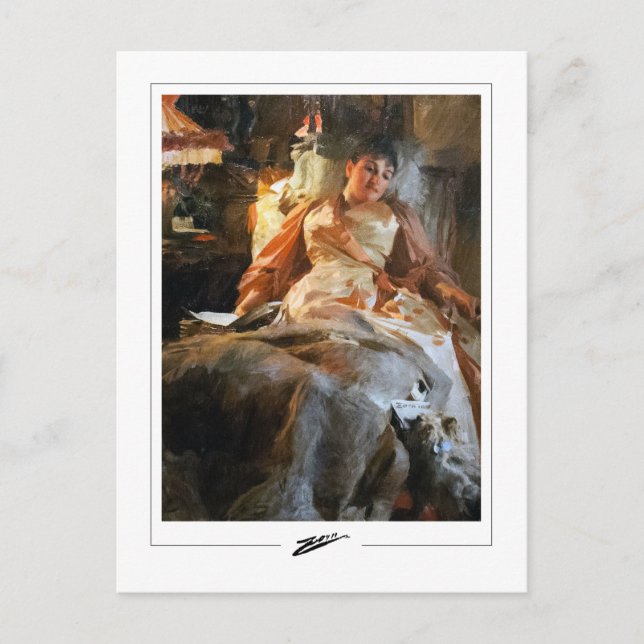 Anders Zorn #28 - Fine Art Postcard (Front)